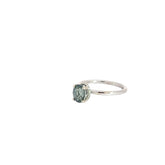 Green Sapphire Ring